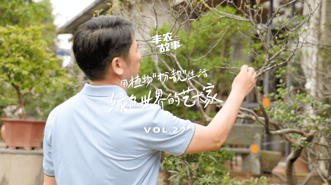 17年，他用一草一木去点亮了一个个家。